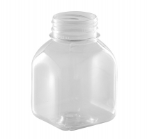 Бутылка ПЭТ 0,25 d=38 мм (прозрачная)  100 шт + крышка